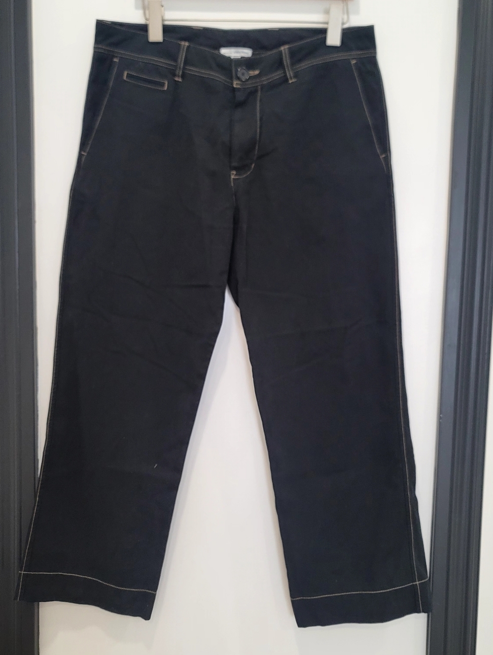 James Perse Standard Men’s  Contrast Stitch Chino Pants - Size 33 Crop - Picture 4 of 16